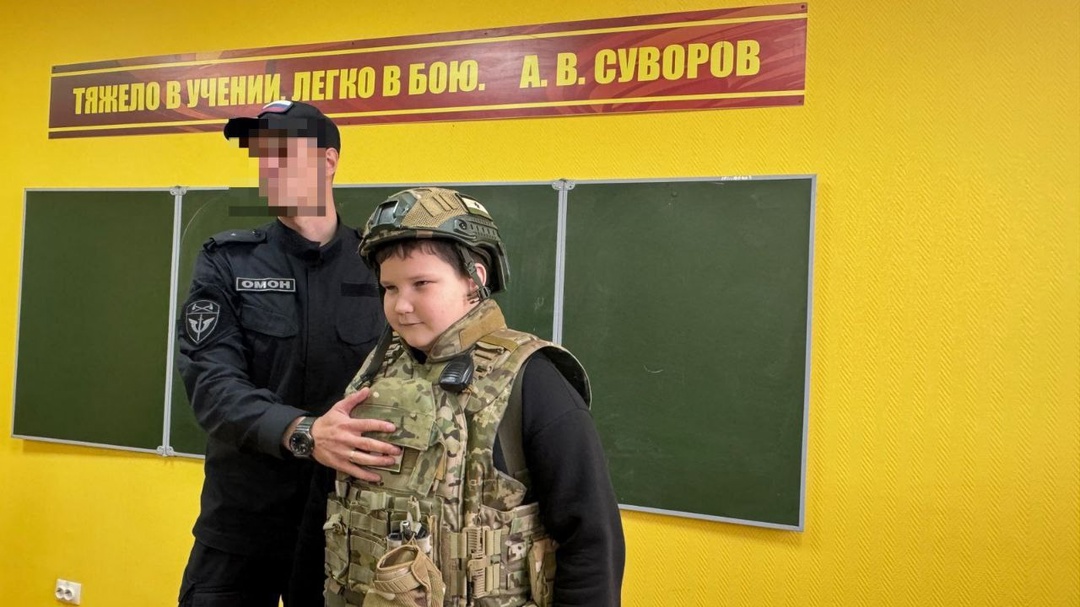 Кадеты в гостях у ОМОН «Аркуда» Управления Росгвардии по РМ.