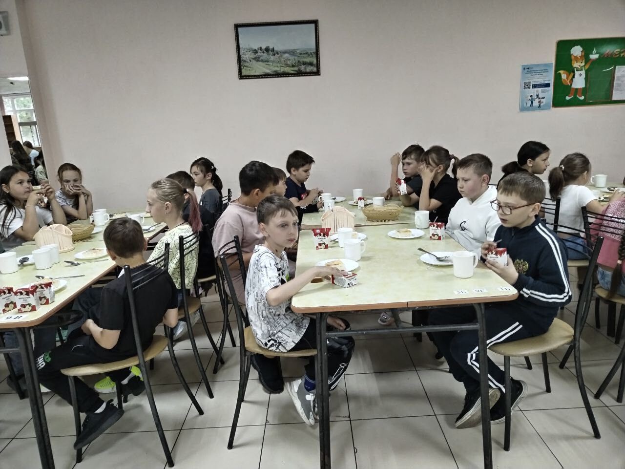 Здоровое питание в пришкольном лагере..