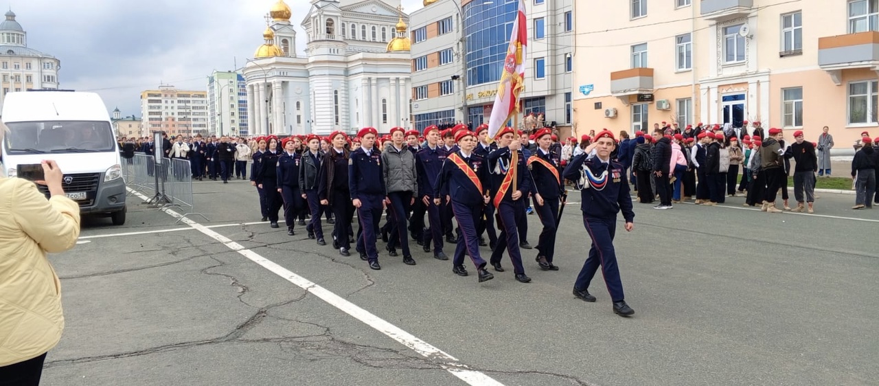 Подготовка к военному параду..
