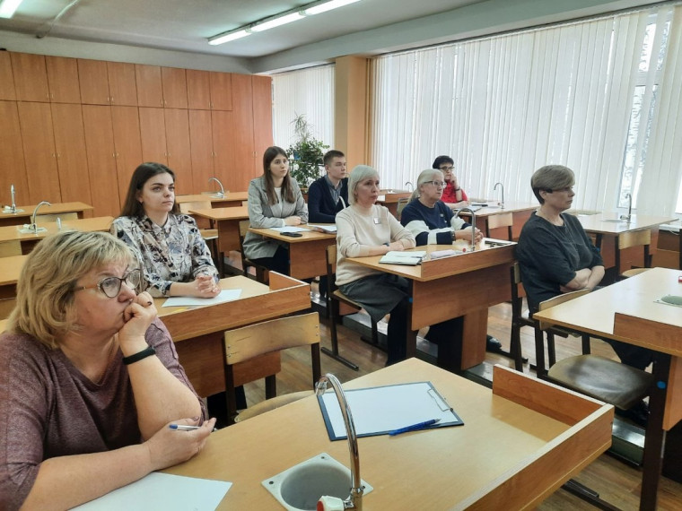 Заседание кафедры естественно-математического образования.